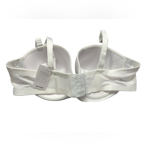 DEYLLO white underwire strapless push up bra size 44C NWT - Picture 3 of 3